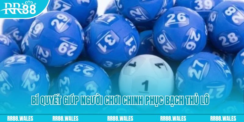 Một số bí quyết giúp người chơi Chinh phục bạch thủ lô